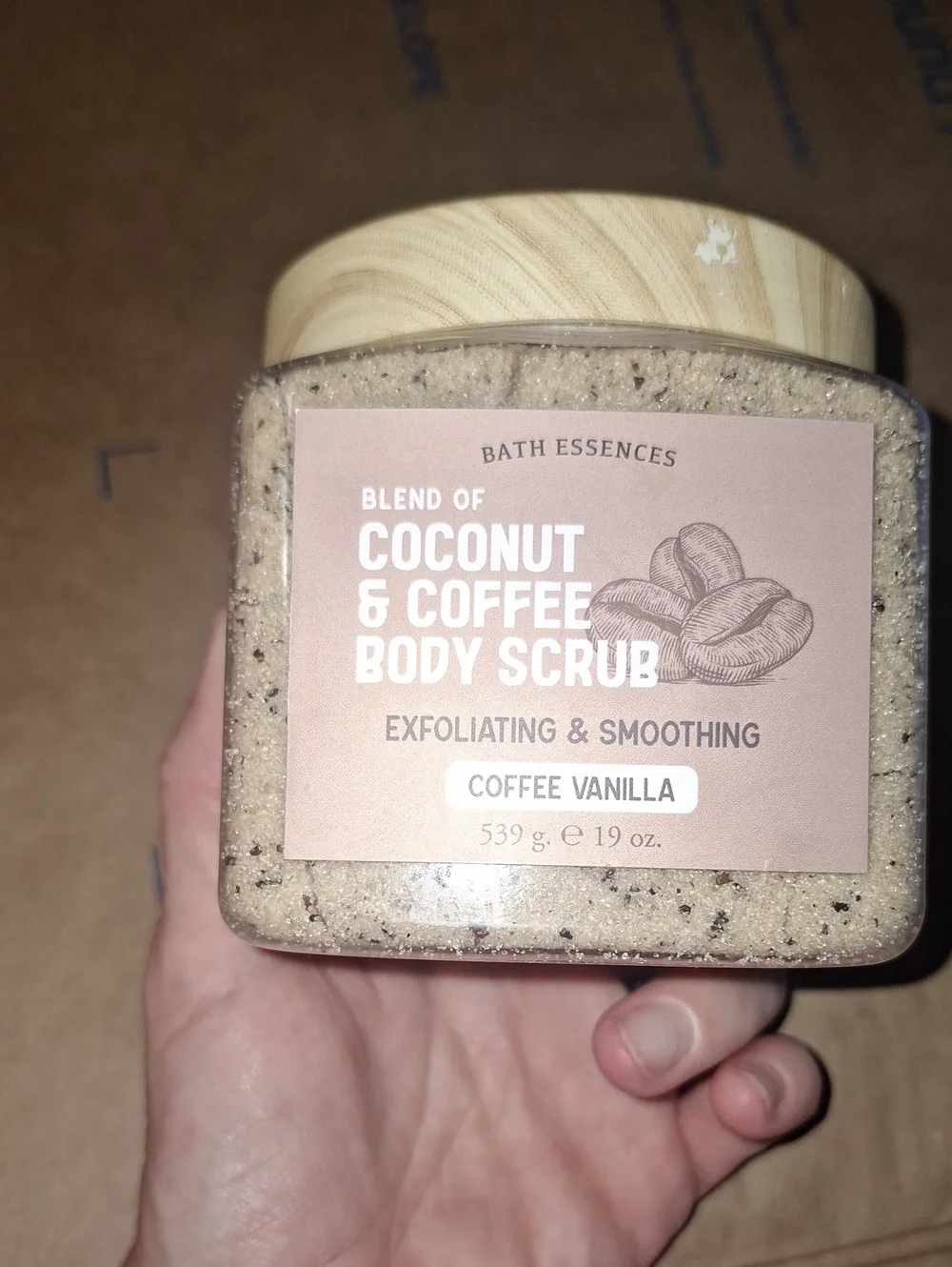 Coconut & Coffee Body Scrub — Coffee Vanilla
